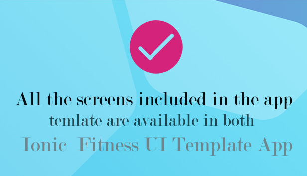 Ionic 5 / Angular 8 Fitness UI Theme / Template App | Starter App